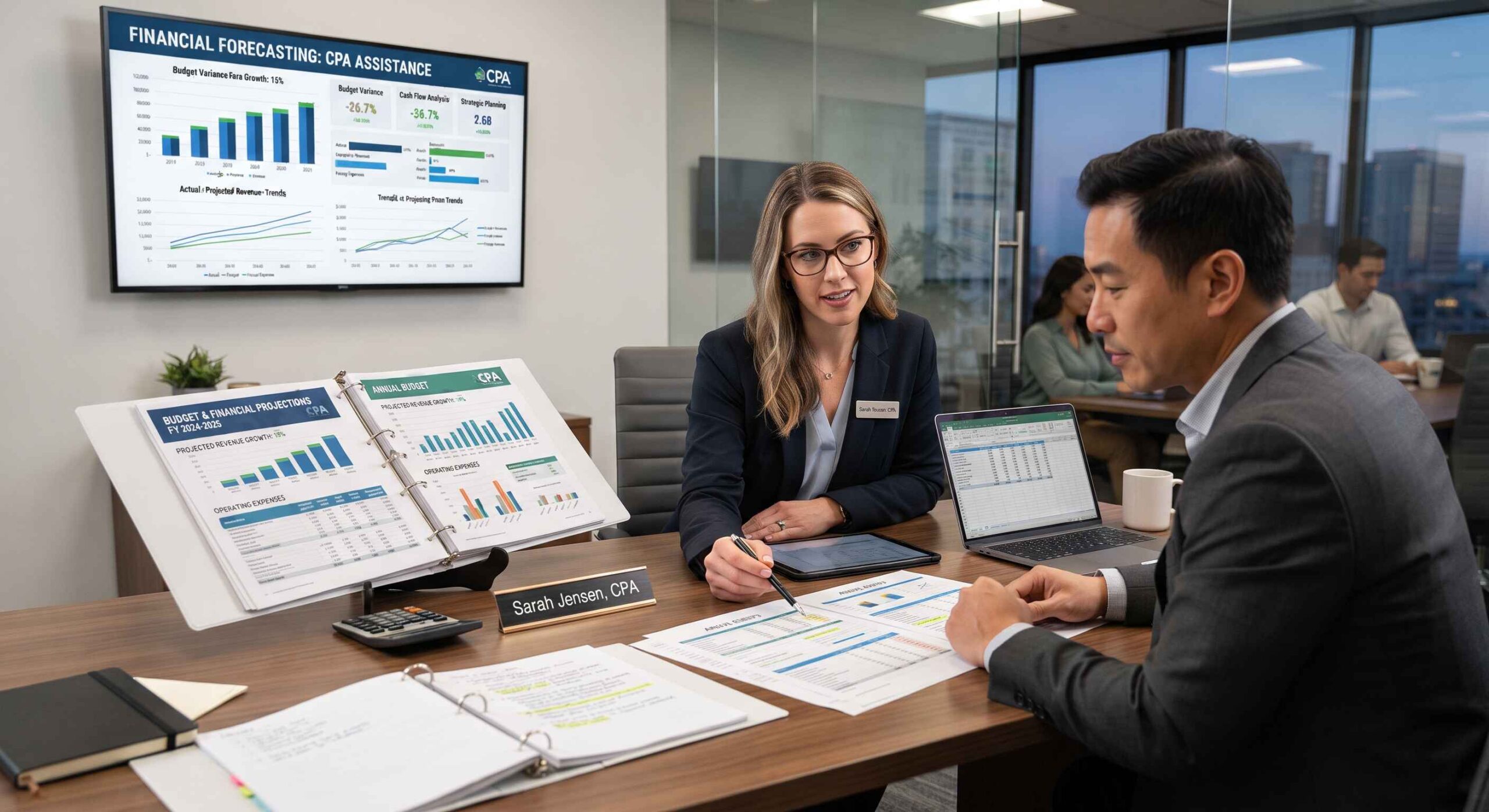 How CPAs Assist With Budgeting and Financial Projections