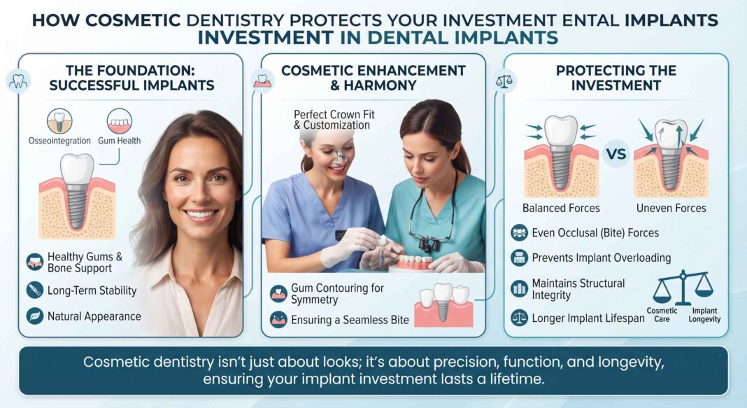 How Cosmetic Dentistry Protects Your Investment In Dental Implants