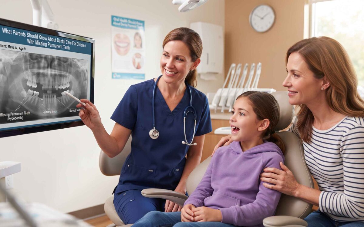 What Parents Should Know About Dental Care For Children With Missing Permanent Teeth