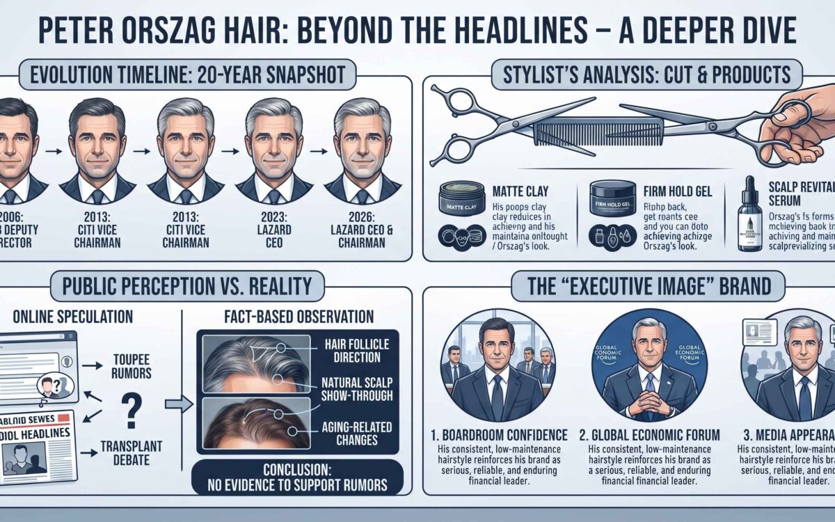 Inside Peter Orszag Hair: Everything You Need to Know About His Look