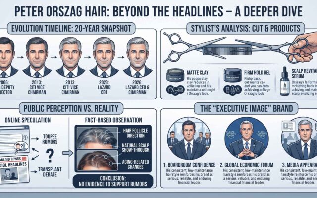 Inside Peter Orszag Hair: Everything You Need to Know About His Look