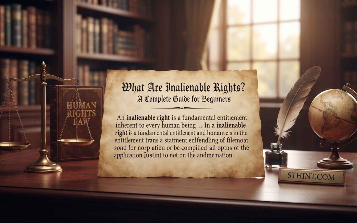 What Are Inalienable Rights? A Complete Guide for Beginners
