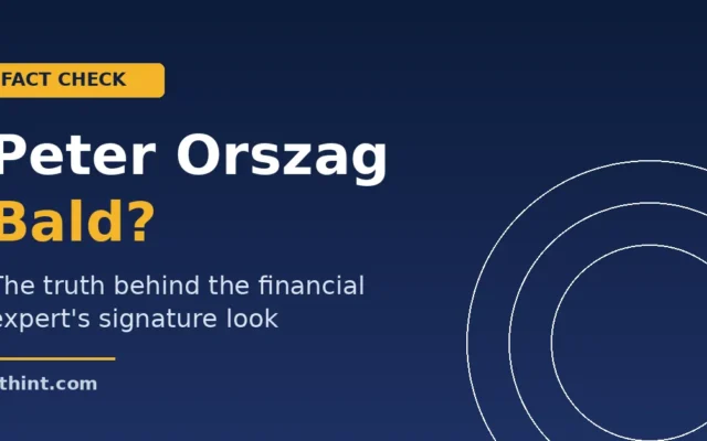 Peter Orszag Bald: Understanding the Financial Expert’s Signature Look