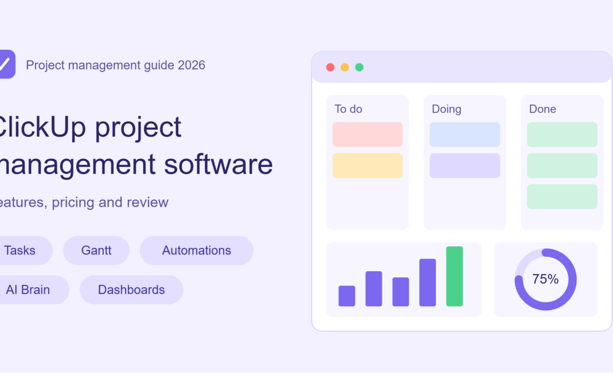 ClickUp Project Management Software: Review & Pricing (2026)