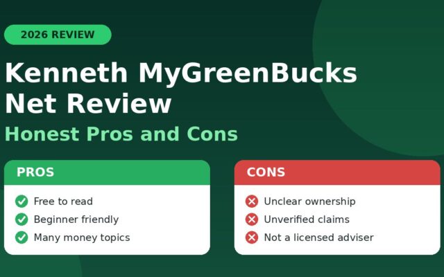 Kenneth MyGreenBucks Net Review: Honest Pros and Cons